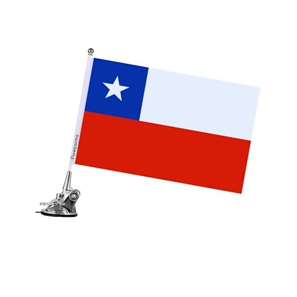 Sugekopflag Chile 27x35 cm