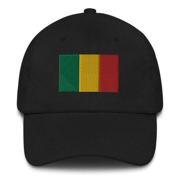 Mali Flag Keps Svart