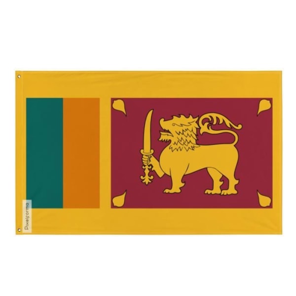 Sri Lankan lippu 90x150cm polyesteriä