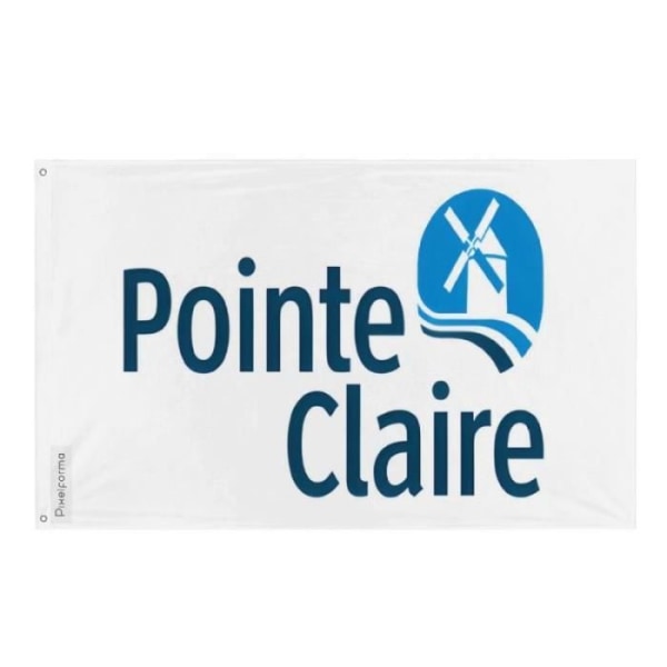 Pointe-Claire flag 128x192cm i polyester