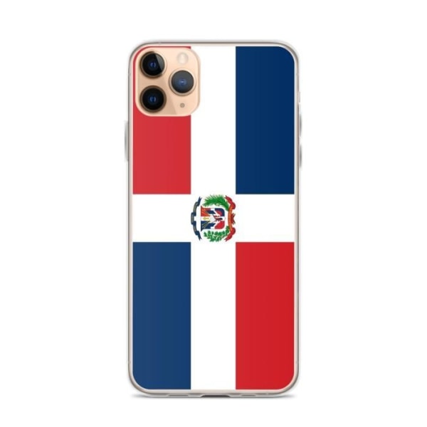 Dominikanska republiken flagga fodral till iPhone 11 Pro Max