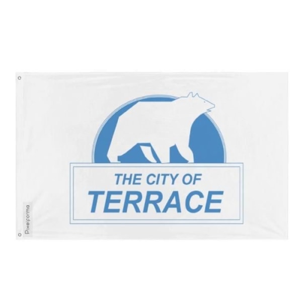 Terrassflagga 96x144cm i polyester