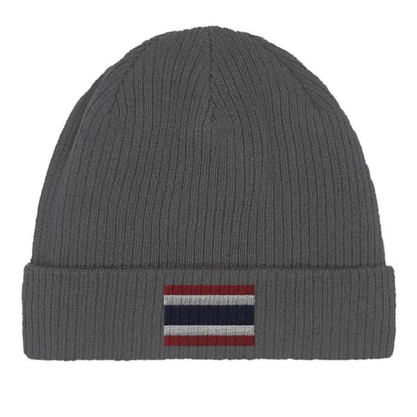 Bonnetflagga Thailand i Grått Grå
