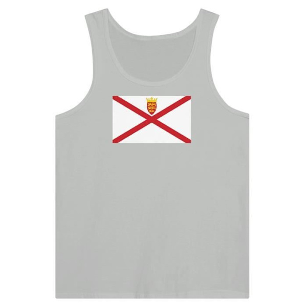 Jersey Flag Linne i grått Grå jag
