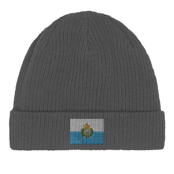 Saint-Marinin lippu-hattu harmaa Grå