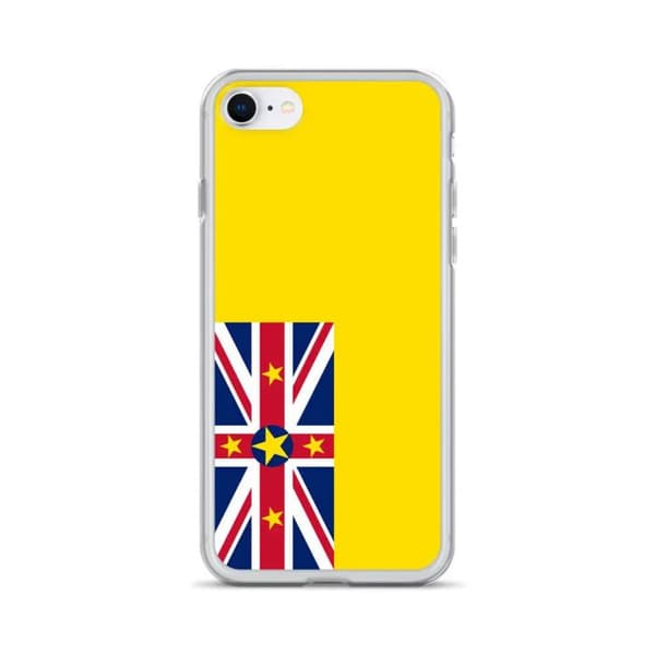 iPhone Cover - Niue Flag - Blød - Fuld Beskyttelse - iPhone 6 Plus Niue flagga