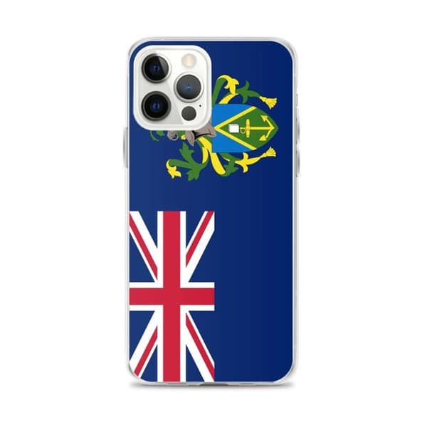 Coque Telefon Flag Pitcairnöarna - iPhone 12 Pro Max Flerfärgad