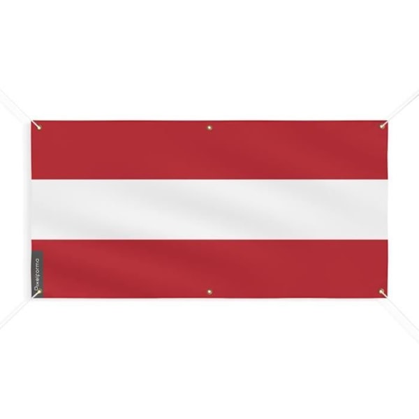 Banner Flag of Austria 6 Øjer 150x300cm i polyester