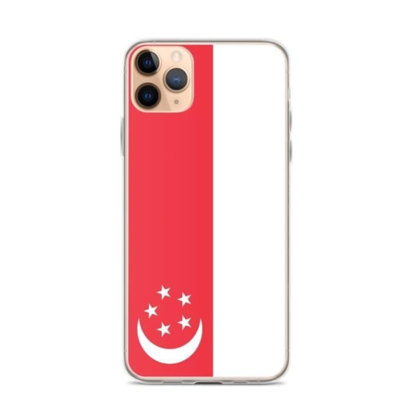 Singapore Flag iPhone 11 Pro Max skal