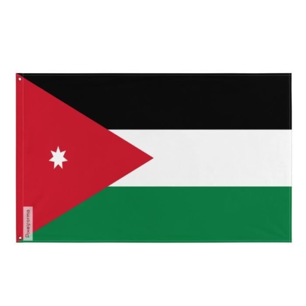 Jordanflagga 90x150cm i polyester