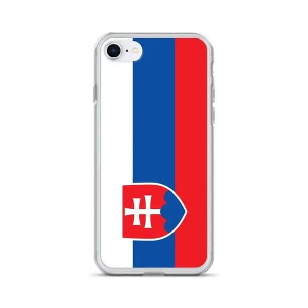 Slovakisk Flag coque til iPhone 7 Flerfärgad