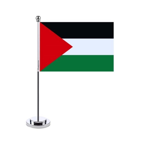 Palestina Office Flagga 14x21cm