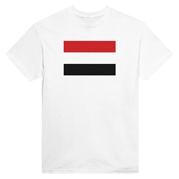 Hvid Yemen Flag T-shirt Vit XXXXXL