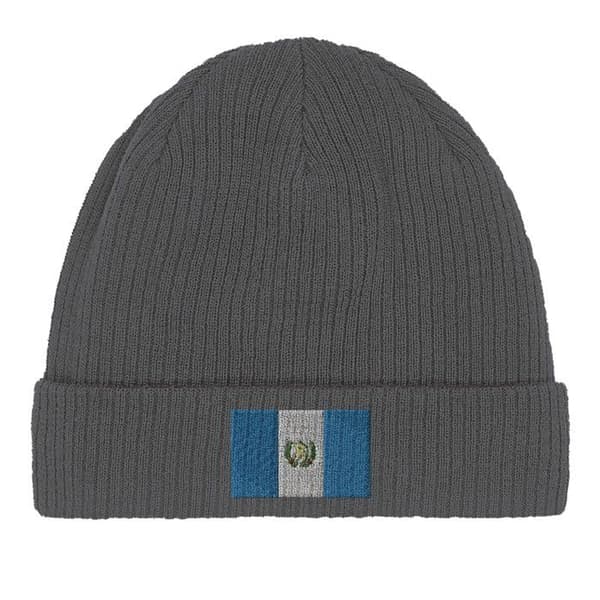 Bonnet Drapeau Guatemala i Grå Grå