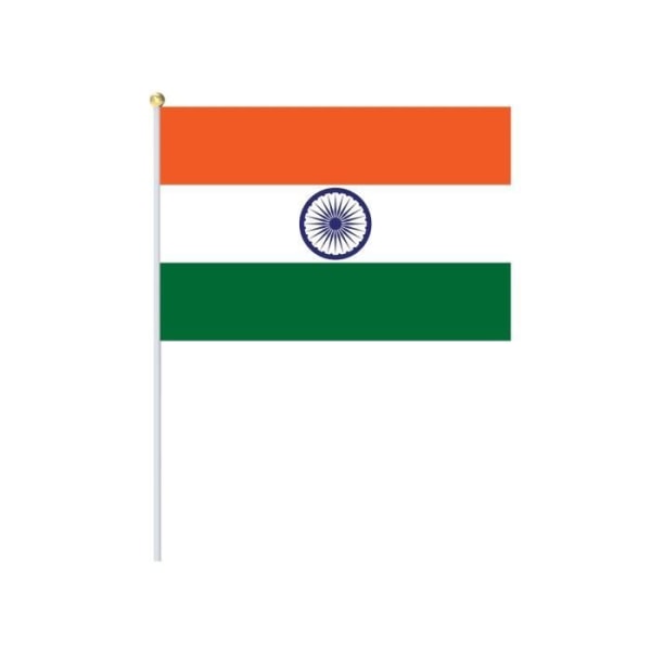 Mini Flag of India 14x21cm i polyester