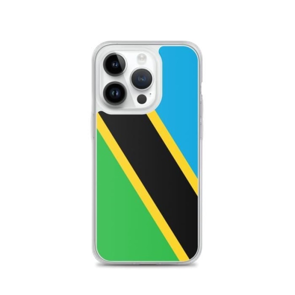Tanzania flagga iPhone 14 Pro skal