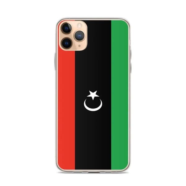 Mobilskal Flagga Libyen - iPhone 11 Pro Max Flerfärgad