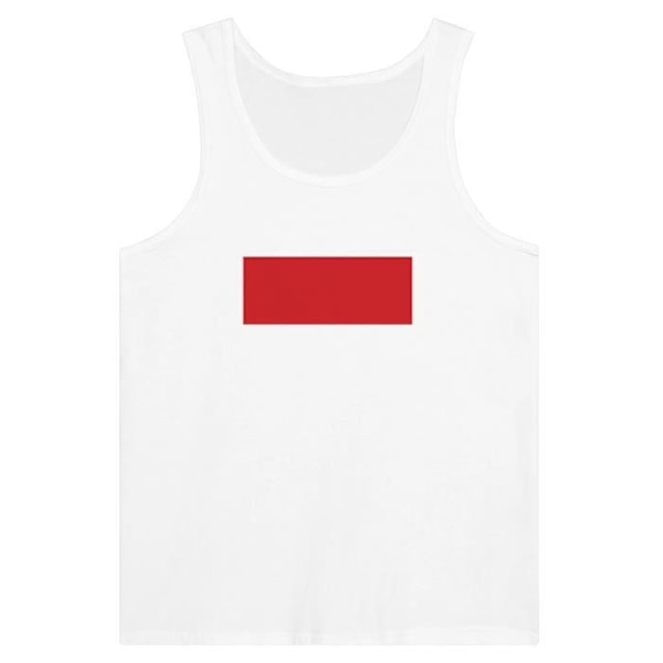 Monaco Flag Tank Top valkoinen Vit jag