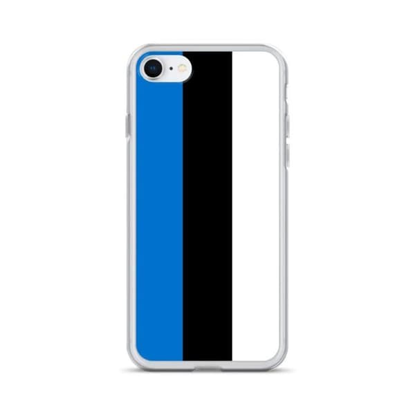 Coque Telefon Flag Estland - iPhone 7 Plus Flerfärgad