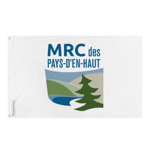 Les Pays-d'en-Haut flag 60x90cm i polyester