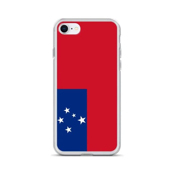 Coque Téléphone Drapeau Samoa - iPhone 8 Plus Flerfärgad