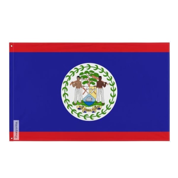 Belize flag 128x192cm i polyester