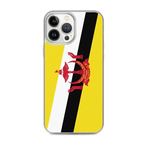 Coque Telefon Flag Brunei - iPhone 13 Pro Max Flerfärgad