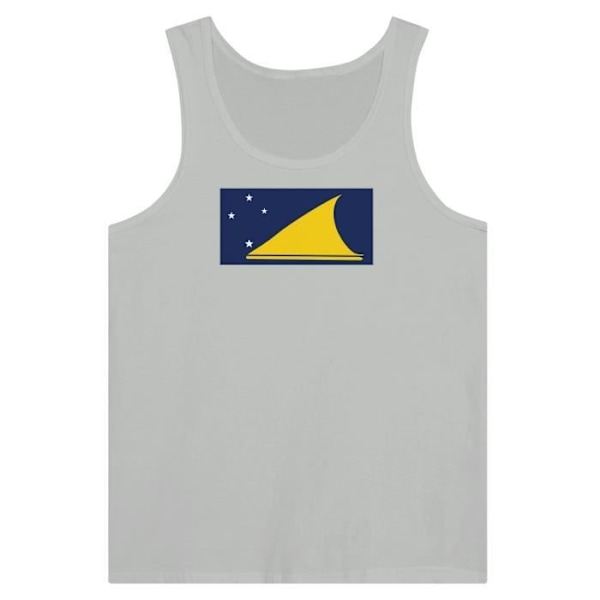 Tokelau Flag Tank Top harmaa Grå S