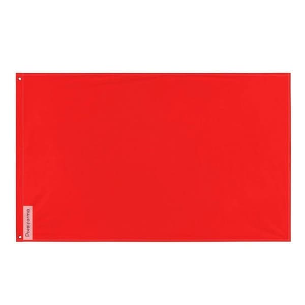 Punainen lippu 64 x 96 cm Flerfärgad