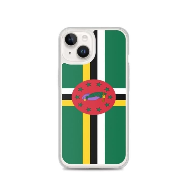 Dominica Flag iPhone 14 -kotelo