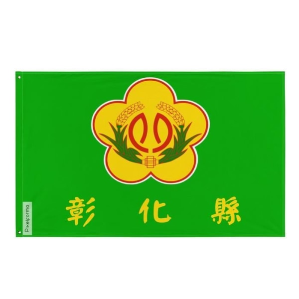 Changhua County Flag 128x192cm i polyester