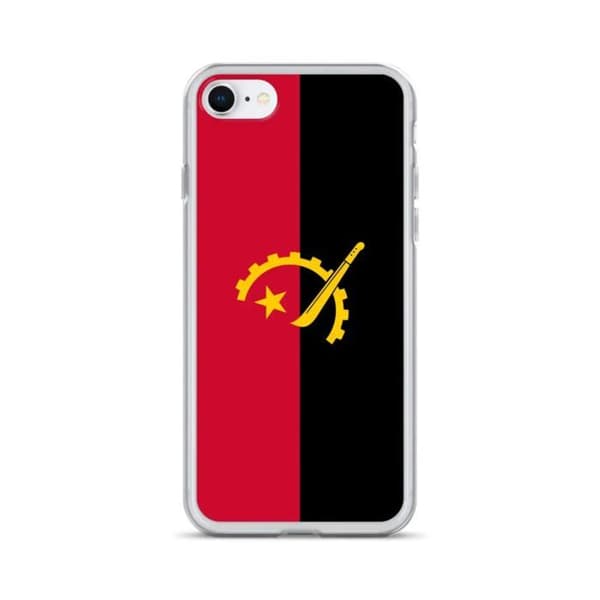 Coque Telefon Flagga Angola - iPhone 6 Plus Flerfärgad