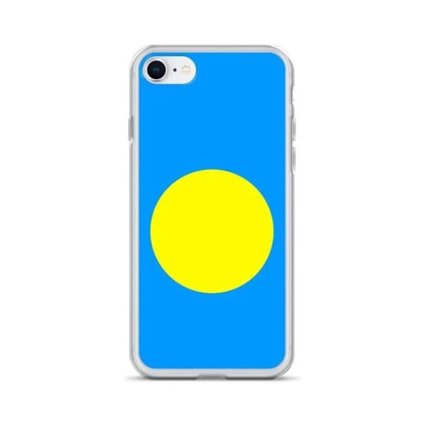 Coque - PIXELFORMA - iPhone 7 - Palauan Flag - Fuld beskyttelse - Fleksibel Palaus flagga