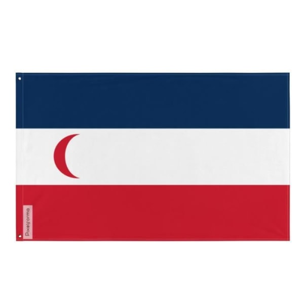 Madagaskars flag under fransk protektorat 128x192cm i polyester