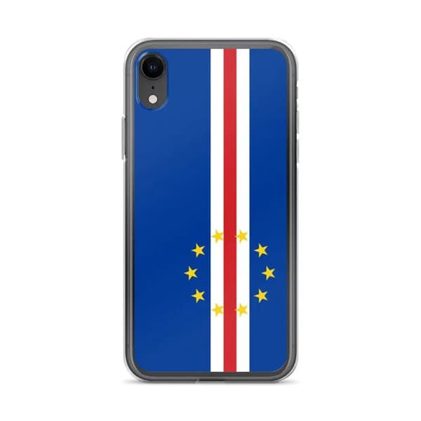 Coque Telefon Flag Cap-Vert - iPhone XR Flerfärgad