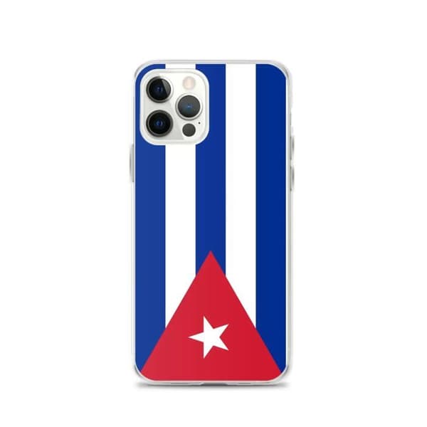 Cuba Flag Smartphone Case - iPhone 12 Pro Flerfärgad