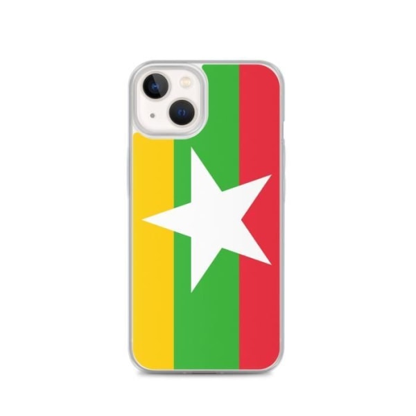 Burma flag iPhone 13 cover