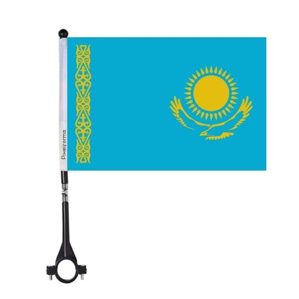 Kasakhstan cykelflag 50 stykker polyester