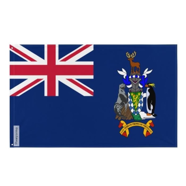 South Georgia og South Sandwich Islands flag 120x180cm polyester