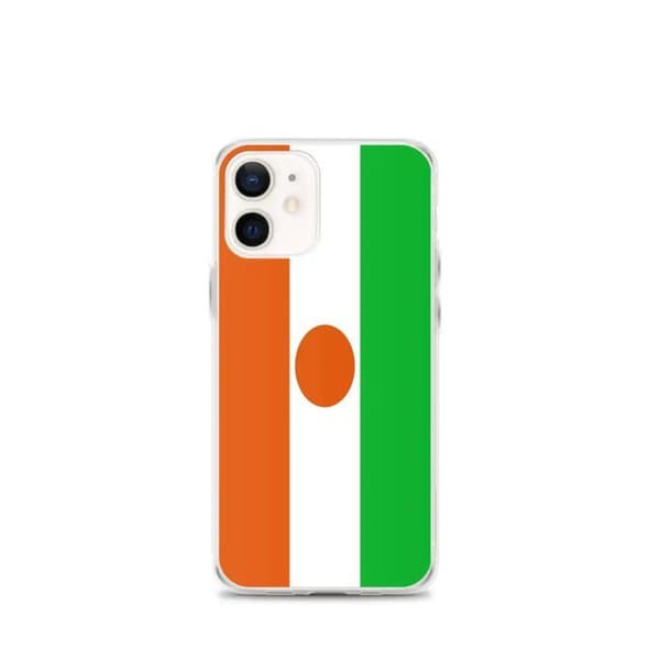 Coque Telefon Flag Niger - iPhone 12 mini Flerfärgad
