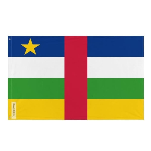 Centralafrikanske republik flag 60x90cm i polyester