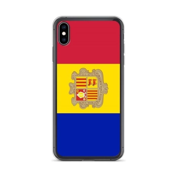 Andorra flagga iPhone XS Max skal