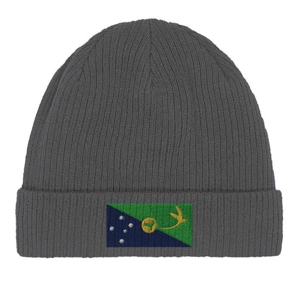 Bonett Tygö och Julflagga i Grå Grå