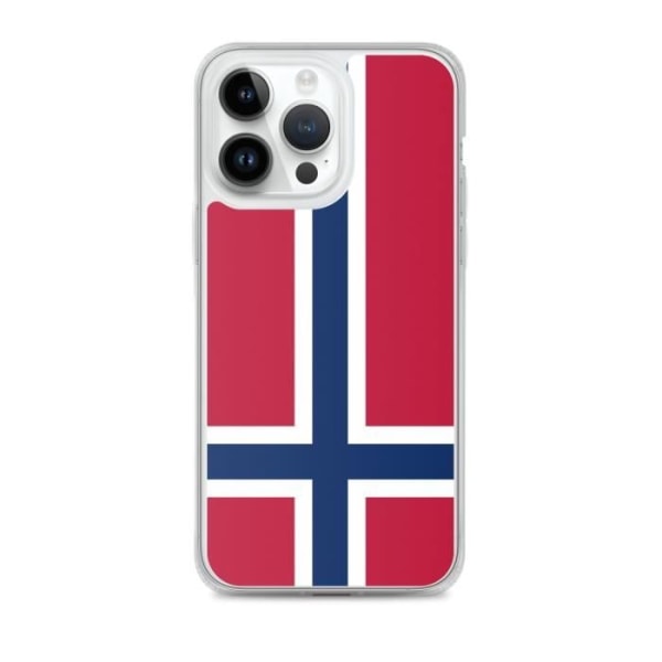 Officielt norsk flag iPhone 14 Pro Max etui