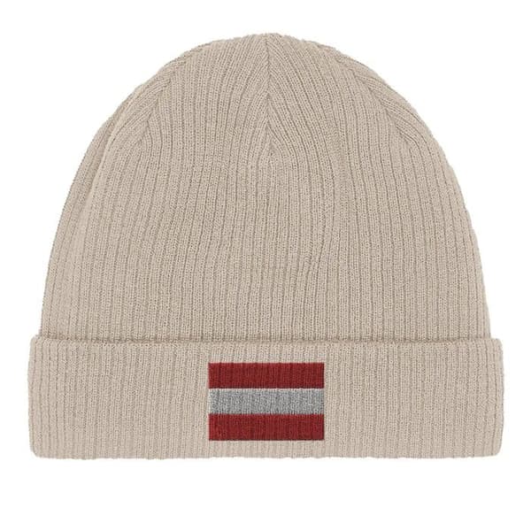 Bonnet Flag Østrig i Beige Beige