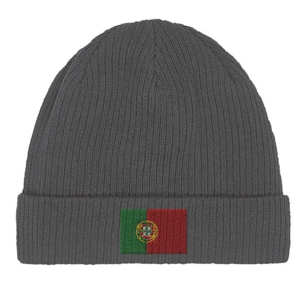Portugalin lippuhattu harmaana Grå