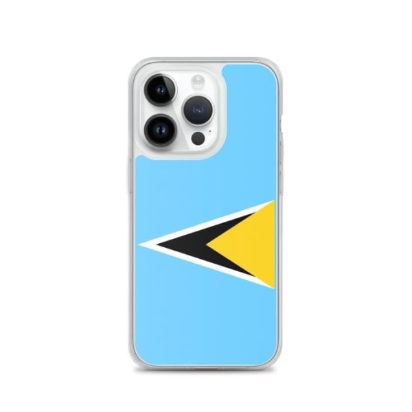 iPhonefodral Flag of Saint Lucia iPhone 14 Pro