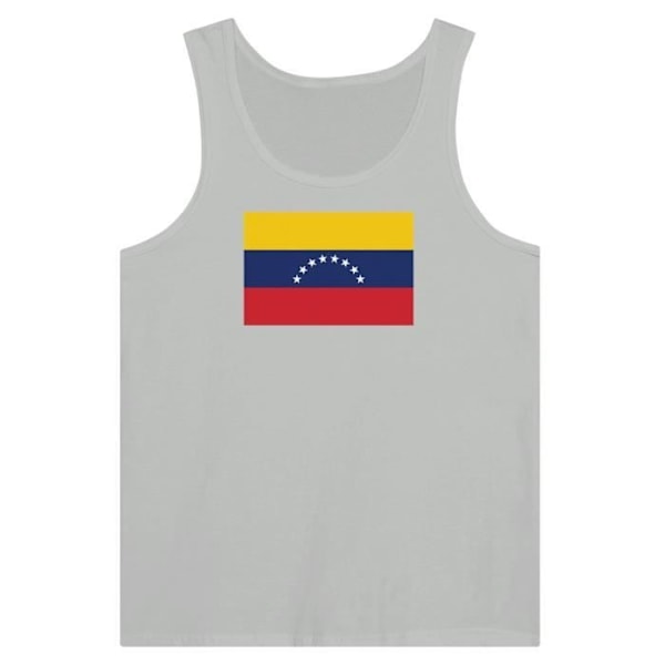 Venezuela Flag Tank Top harmaa Grå jag