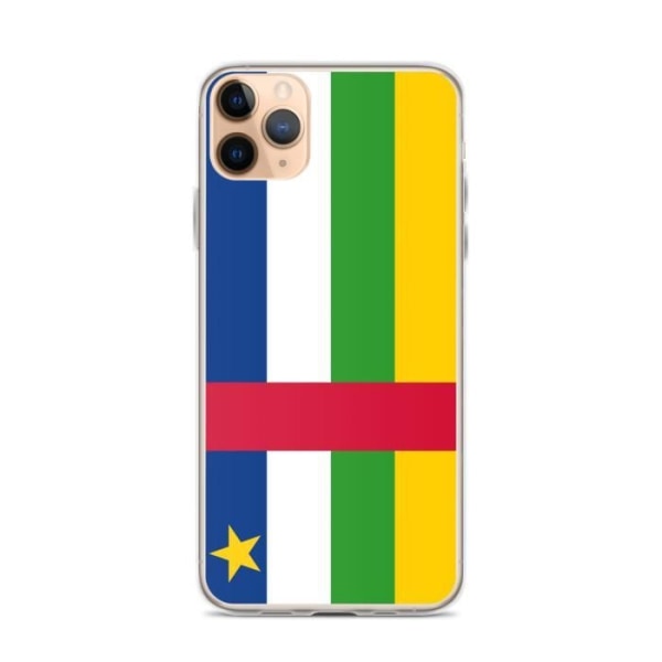 Centralafrikanska republiken flagga fodral för iPhone 11 Pro Max