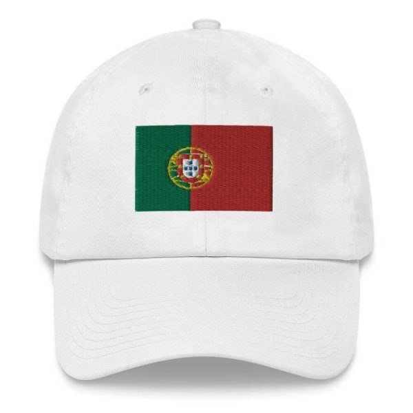 Hvid Portugal Flag Cap Vit